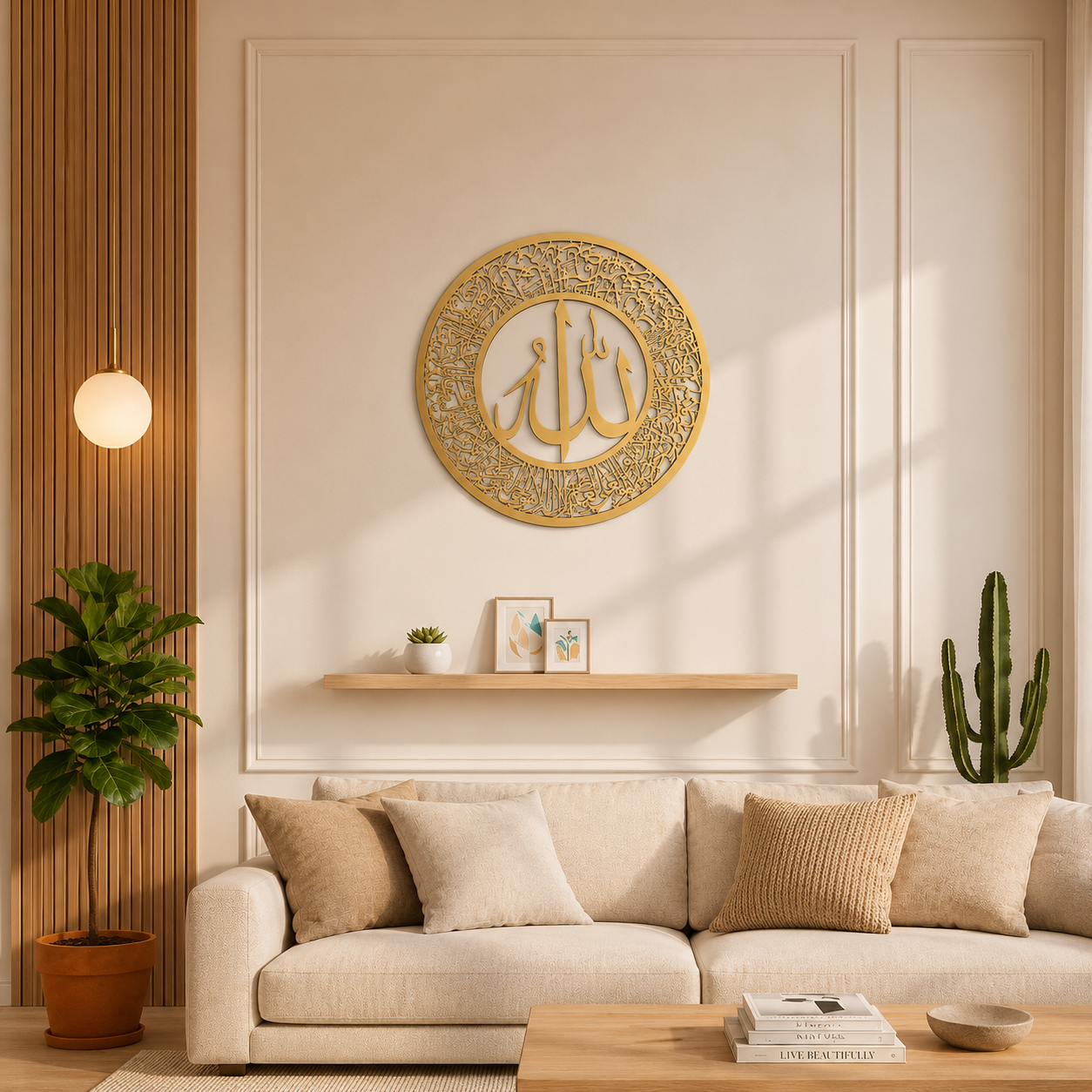 Allah + Muhammad Wall Art